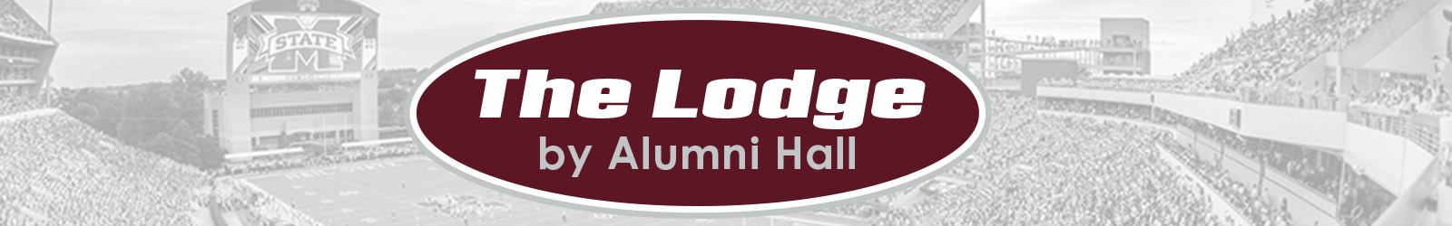 home page banner for The Lodge by Alumni Hall