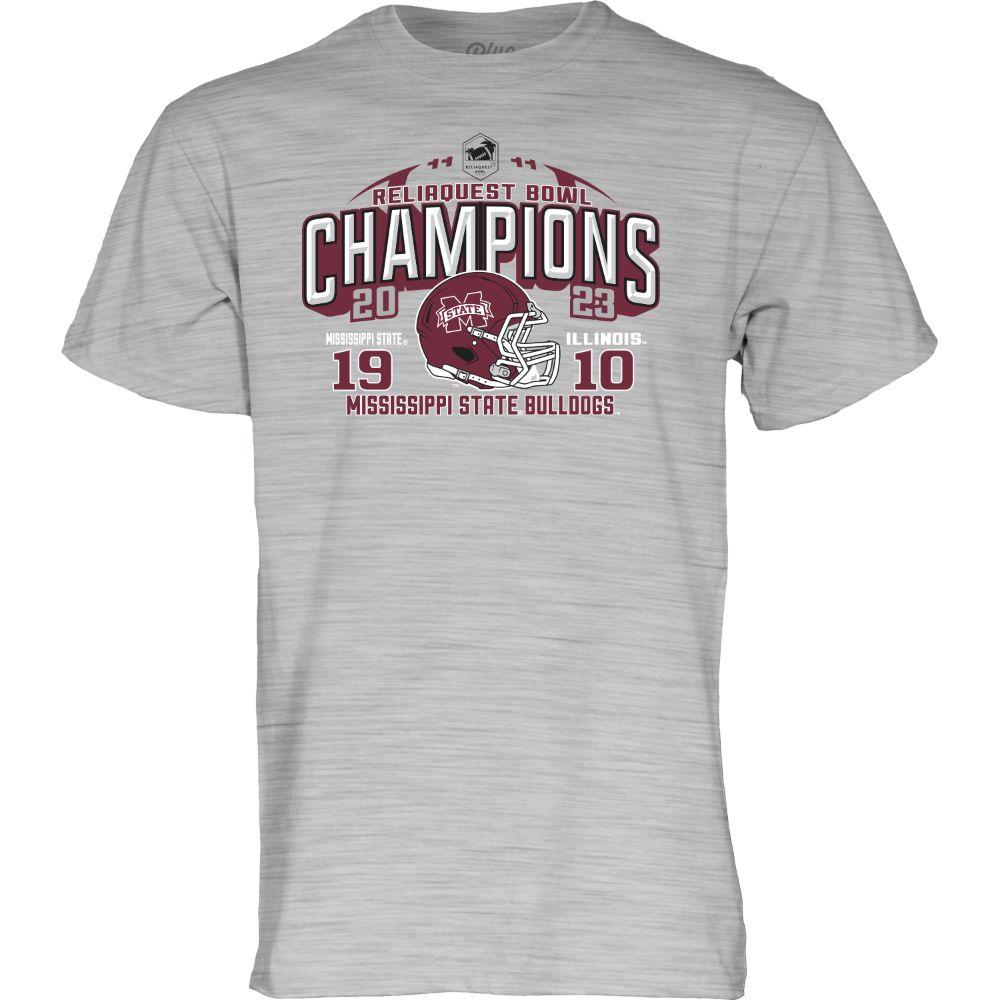 Bulldogs | Mississippi State 2022 Reliaquest Bowl Champions Tee ...