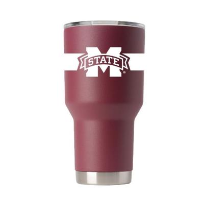 Bulldogs, Mississippi State Yeti Powder Coated 30oz Tumbler