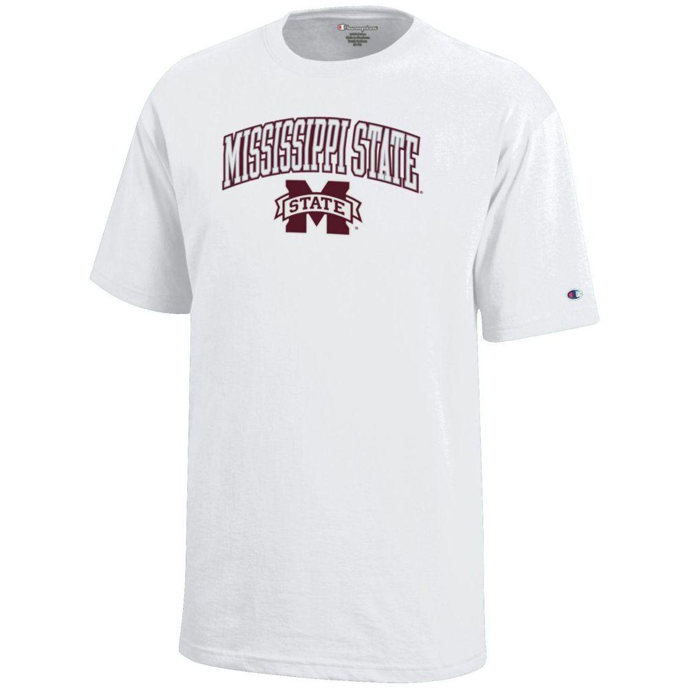 Bulldogs | Mississippi State Champion YOUTH Arch Logo Tee | Alumni