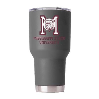 Mississippi State Bulldogs 20oz Stainless Steel Tumbler with Handle | by College Fabric Store