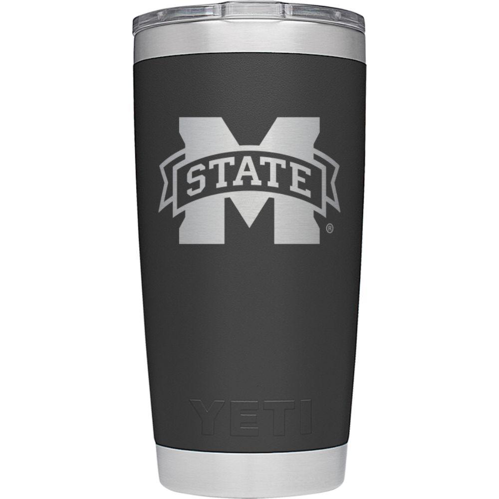 Powder coated and etched Ohio State Yeti Rambler.